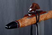 Masur Birch Native American Flute, Minor, Mid G-4, #L27G (0)